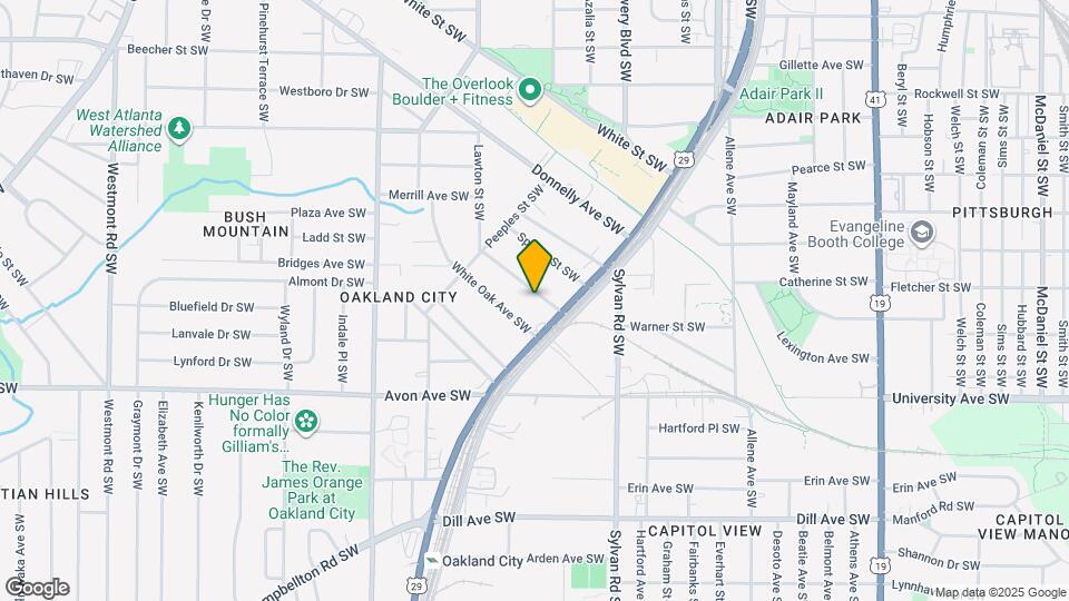 1012 Lawton Ave SW Map and Location Details