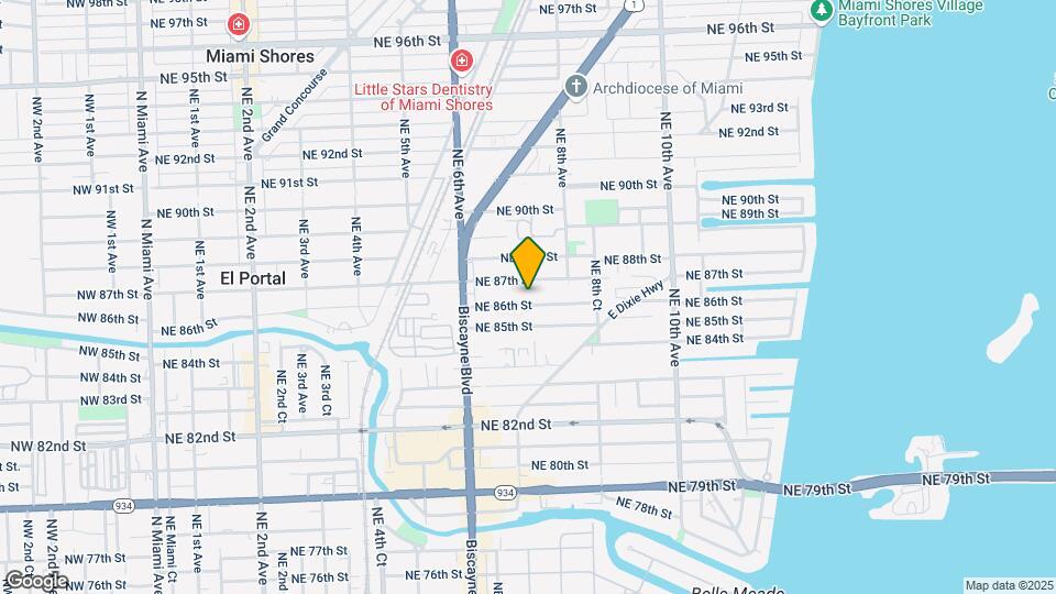719 NE 86th St Map and Location Details