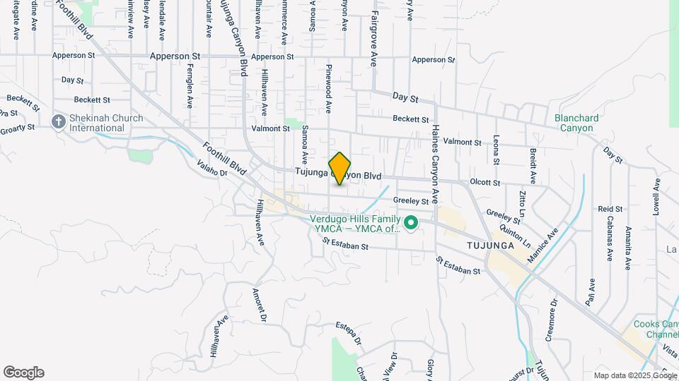 7061 Greeley St Map and Location Details