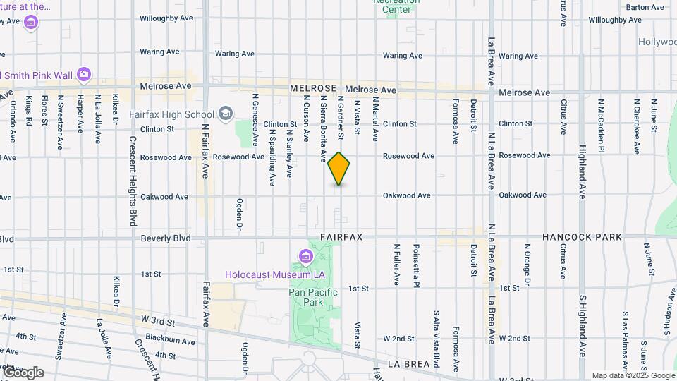 409 N Gardner St Map and Location Details