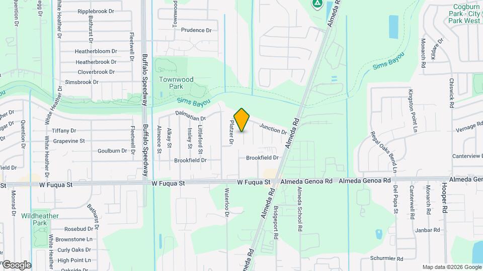 14438 Acuna Ln Map and Location Details