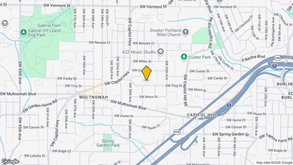 2747-2757-2757 SW Troy St Map and Location Details