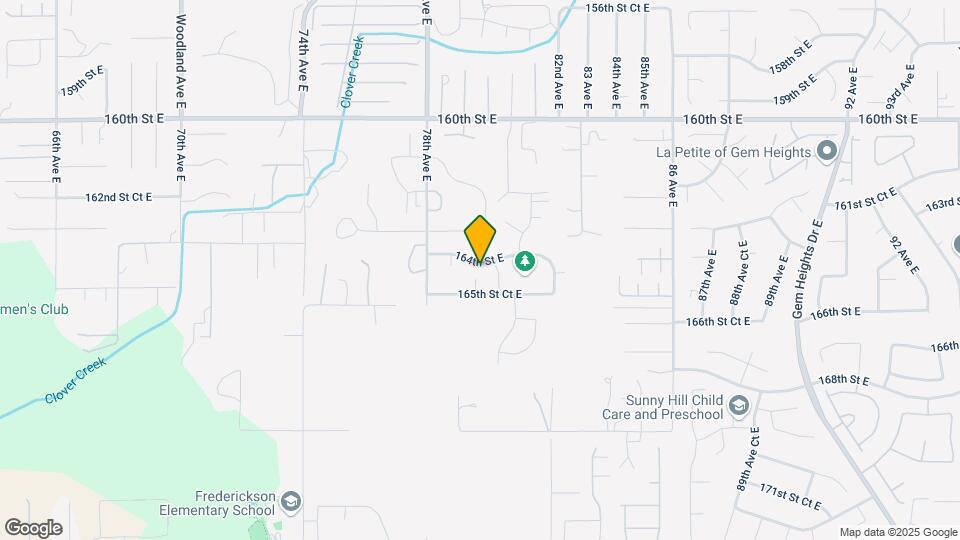 7920 164th St E Map and Location Details