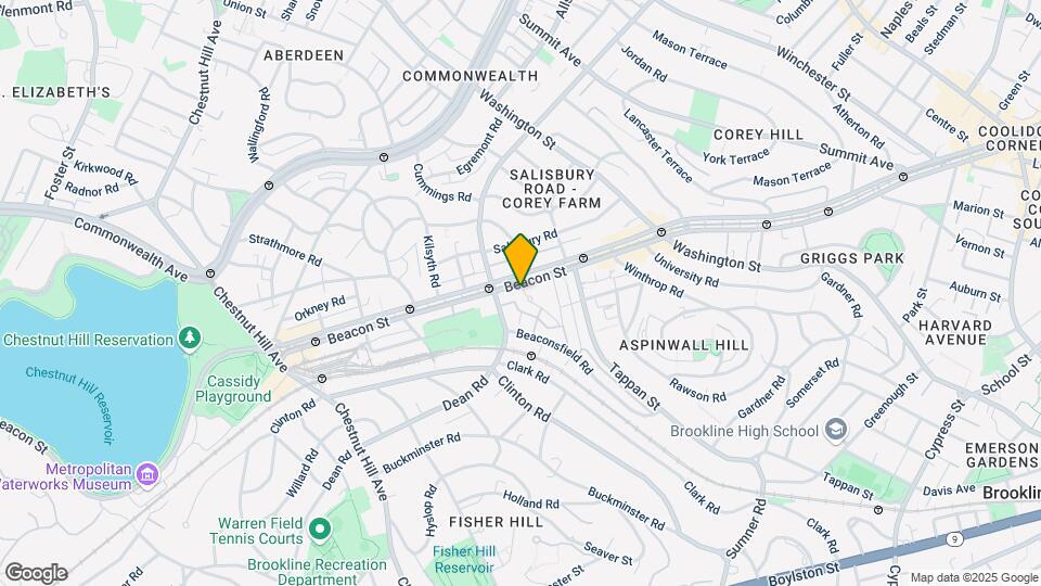 1751 Beacon St Map and Location Details
