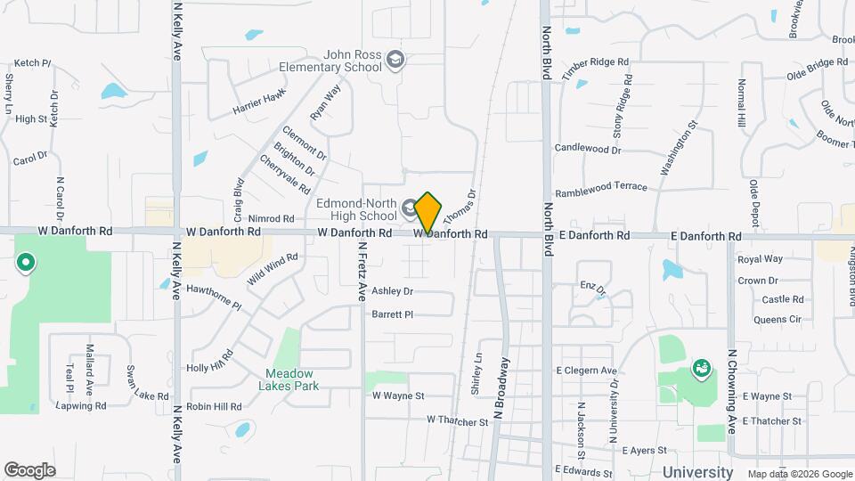 1220 Sequoyah St Map and Location Details