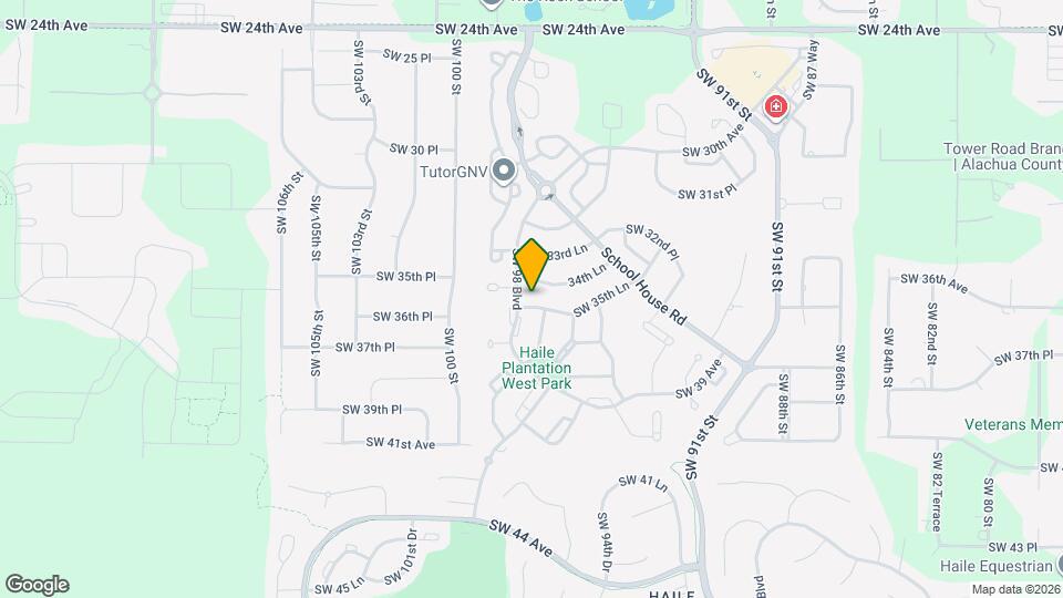 9722 SW 35th Ln Map and Location Details