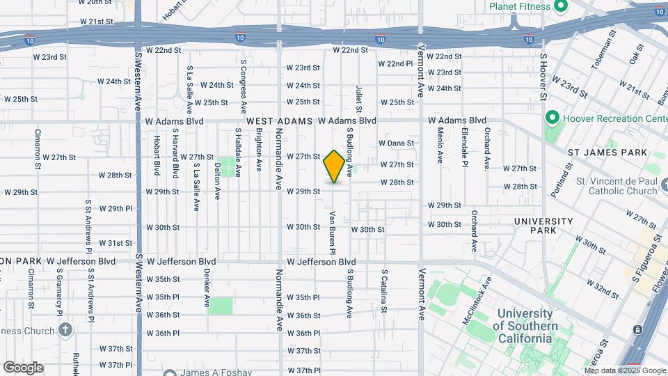 1581 W 29th St Map and Location Details