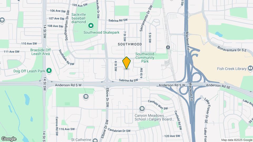 212 Sabrina Way SW Map and Location Details