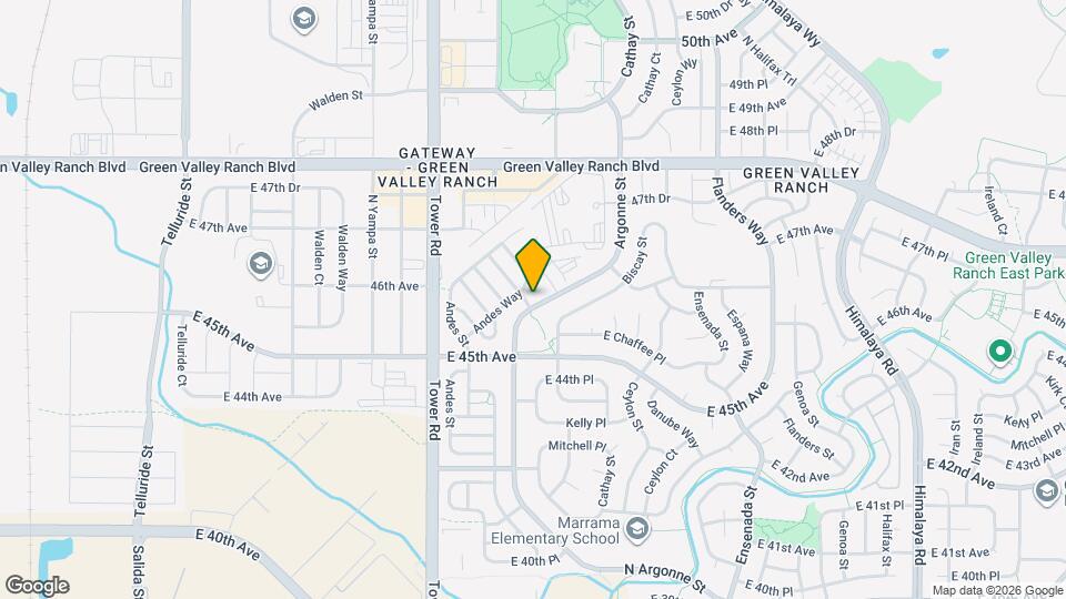 4659 N Argonne St, Unit 26 Map and Location Details