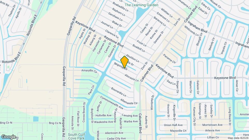 13639 Begonia Cir Map and Location Details