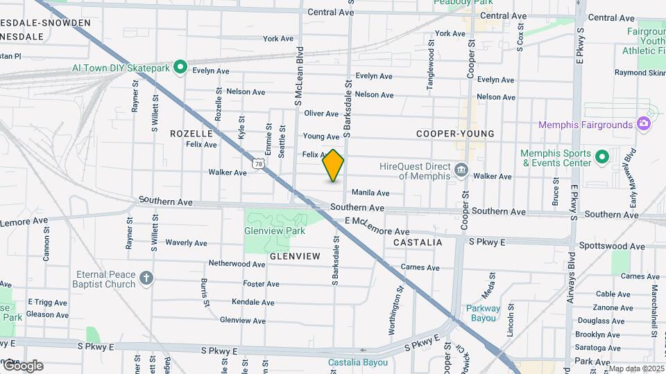 1888 Manila Ave Map and Location Details
