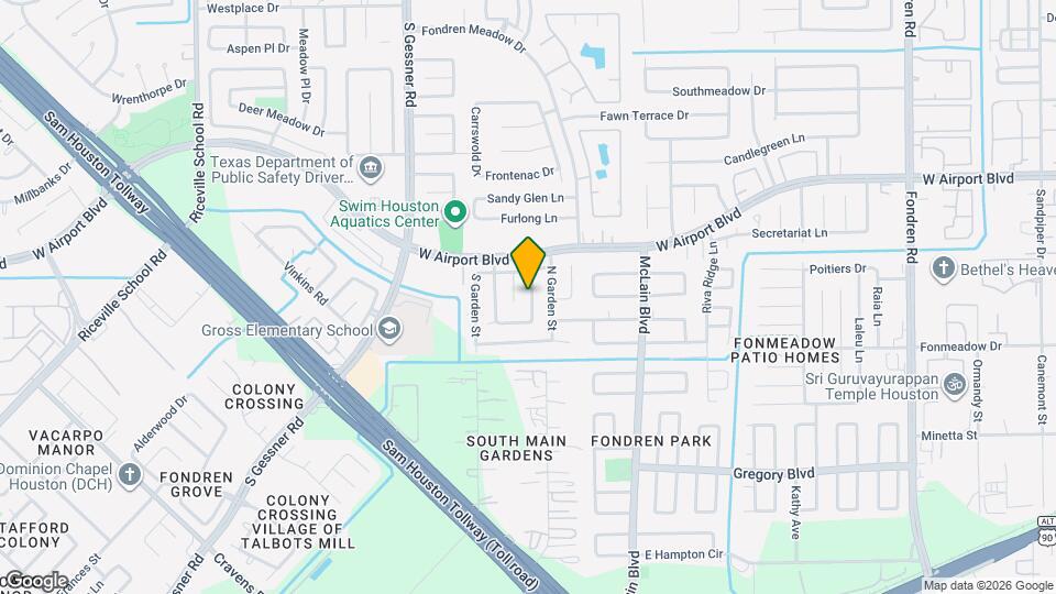 12426 Sungate Ln Map and Location Details