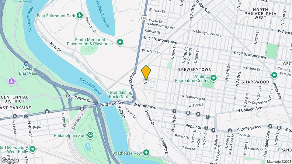 1333 N 32nd St Map and Location Details