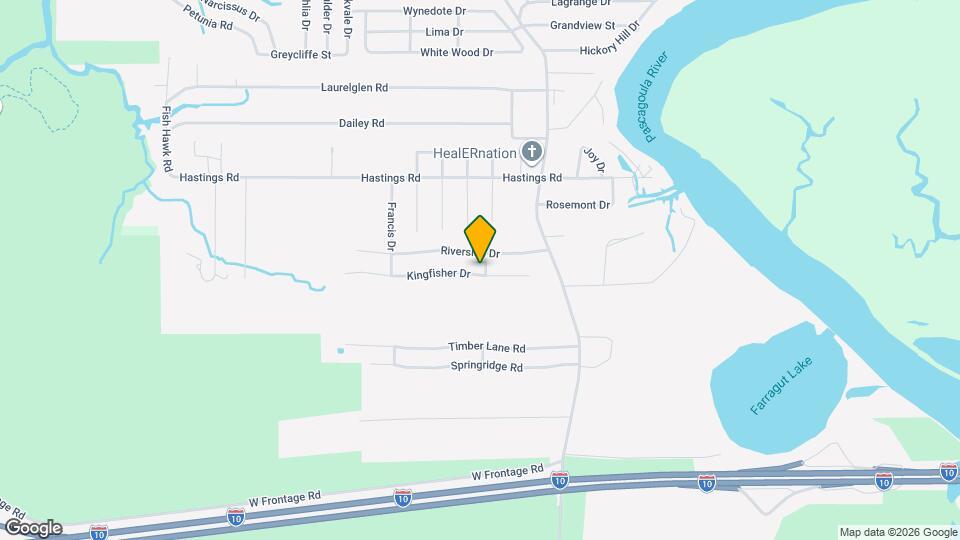 1520 Kingfisher Dr Mapa y Detalles de la Ubicación