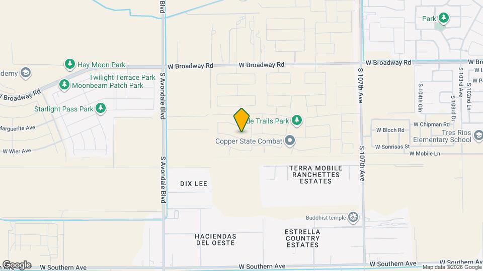 11144 W Bloch Rd, Unit 32 Map and Location Details