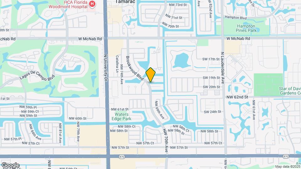 7013 NW 63rd Ct Map and Location Details