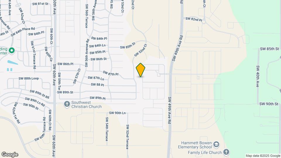 8760 SW 49th Cir Map and Location Details