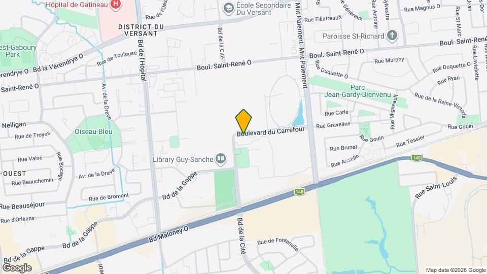 La Cité Gatineau Map and Location Details