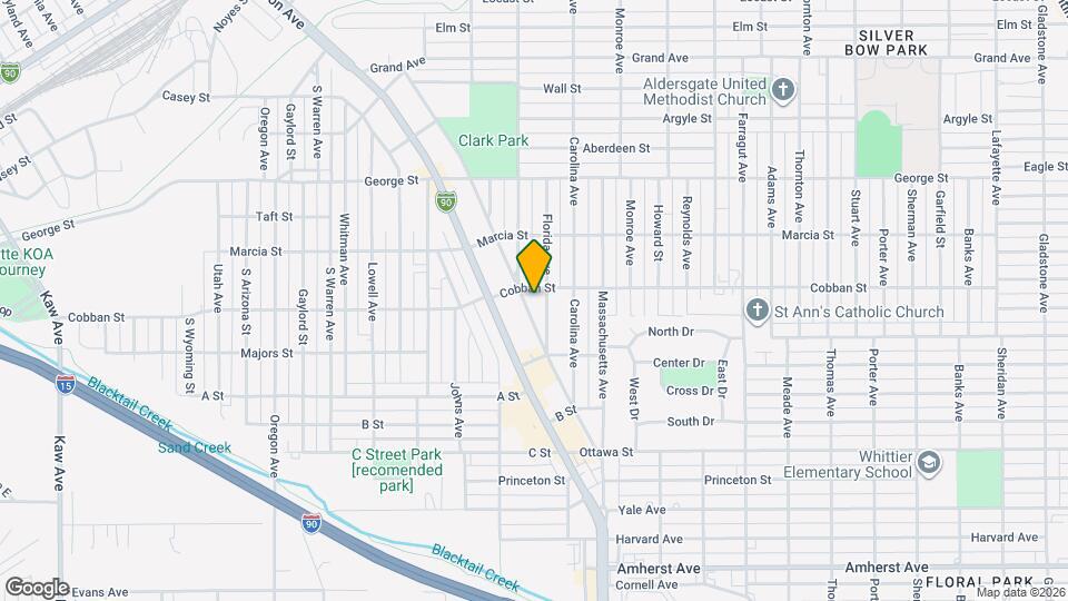 2015 Florida Ave Map and Location Details