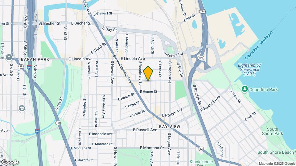 2409 S Williams St Map and Location Details