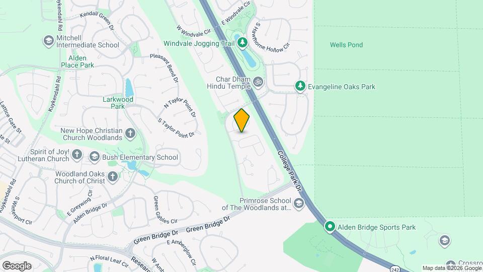 15 Wineberry Pl Map and Location Details