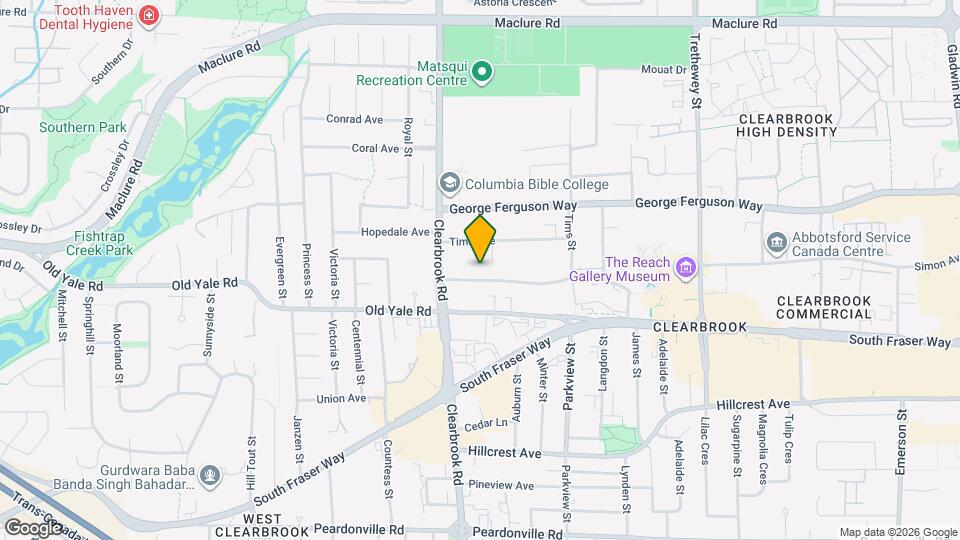 32063 Mt Waddington Av Map and Location Details