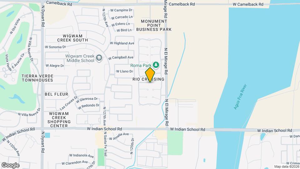 12367 W Turney Ave Mapa y Detalles de la Ubicación