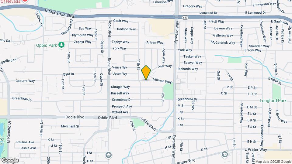 1057 Holman Cir Map and Location Details