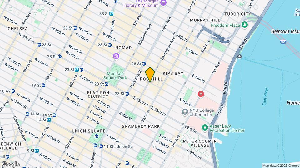 77 Lexington Ave Map and Location Details
