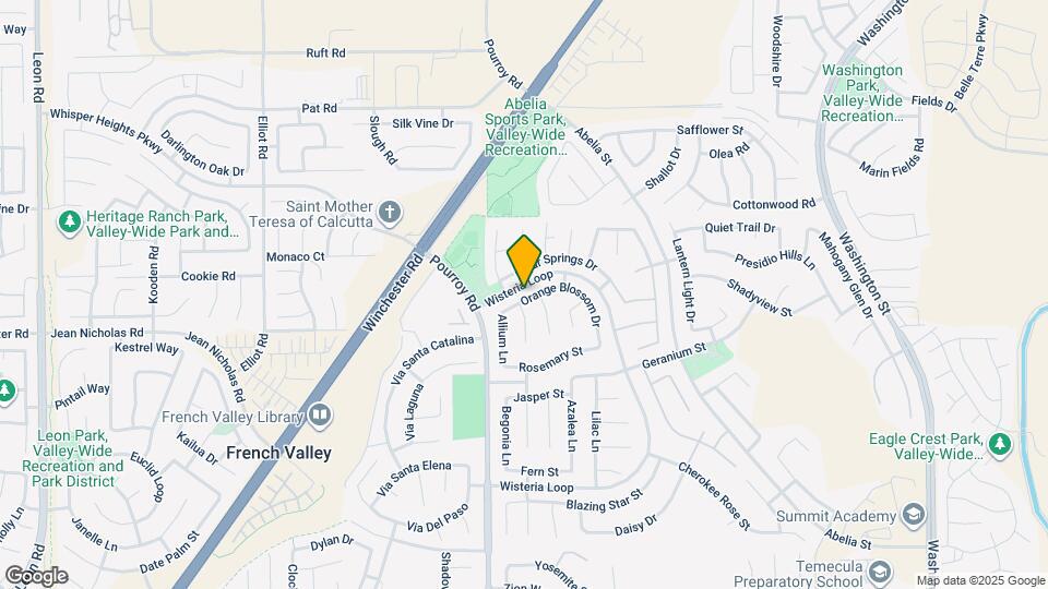 32086 Orange Blossom Dr Map and Location Details