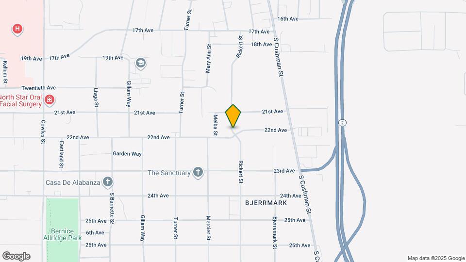 2126 Rickert St Mapa y Detalles de la Ubicación