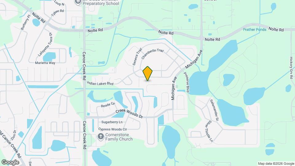 1270 Creekview Ct Map and Location Details