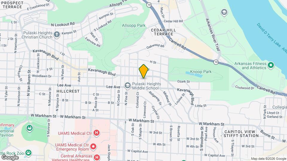 518 Ridgeway Dr Map and Location Details