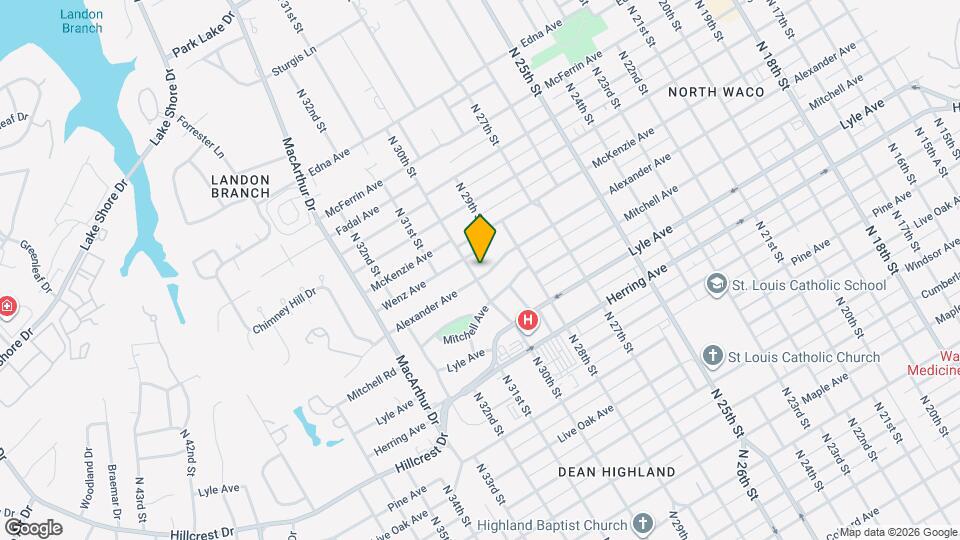 2909 Alexander Ave Map and Location Details