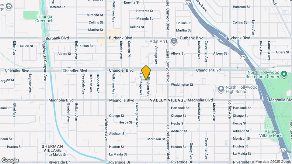 5305 Bellingham Ave Map and Location Details