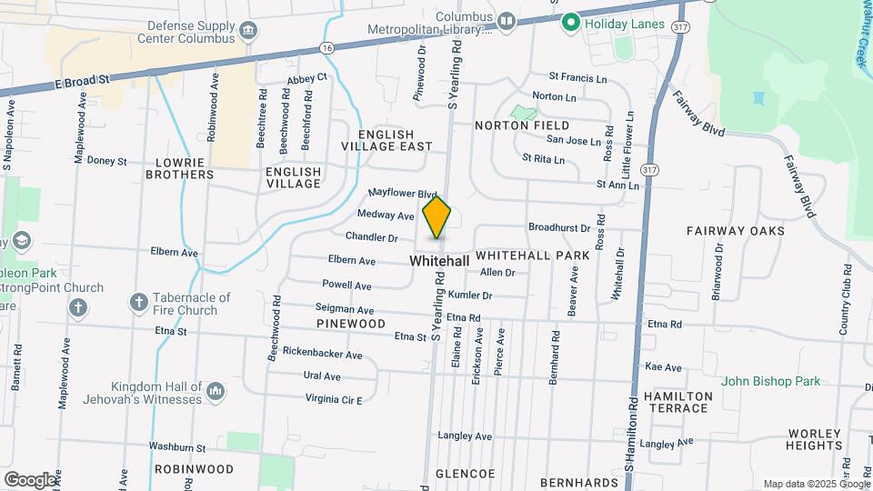 381-385 S Yearling Rd Map and Location Details