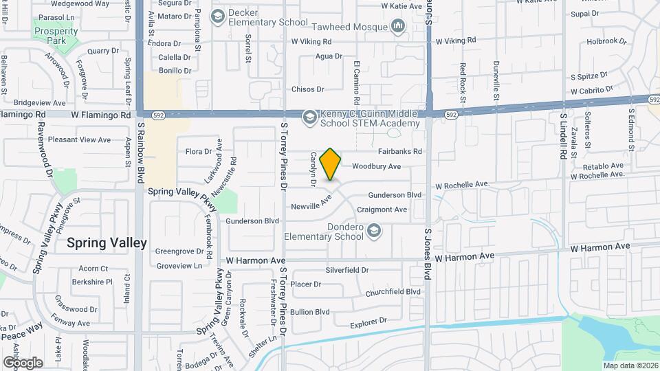 6382 Creston Ave Map and Location Details