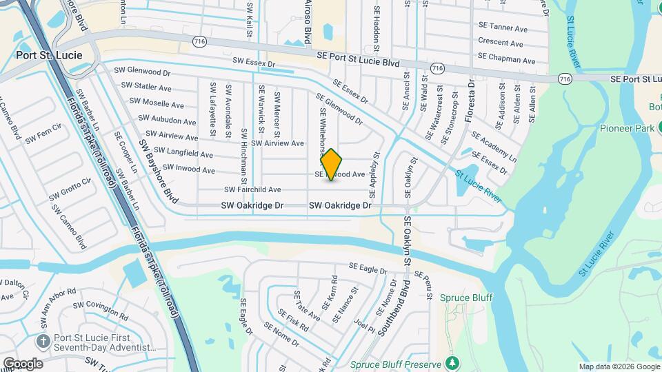 371 SE Fairchild Ave Map and Location Details