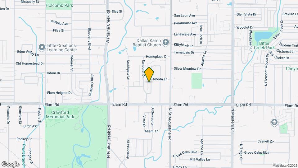667 Edgeglen Dr Map and Location Details
