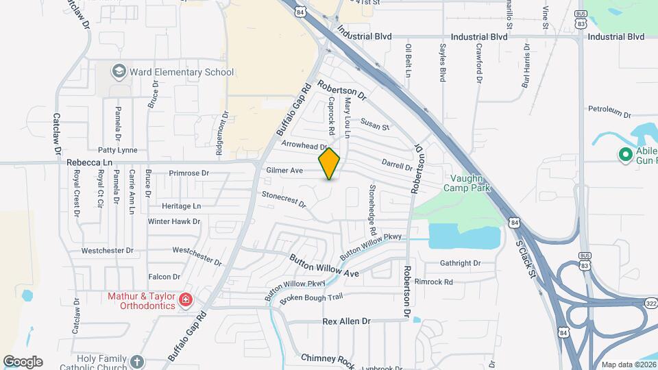 4608 Oak Knoll St Map and Location Details
