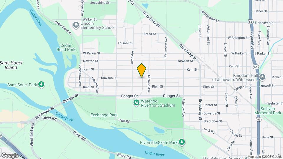 827 Dawson St Map and Location Details