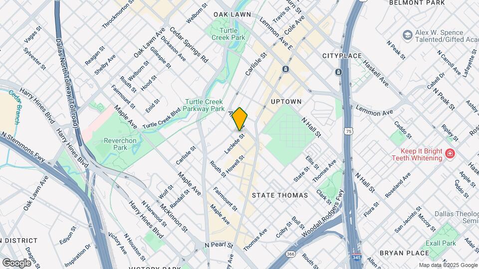MAA McKinney Avenue II Mapa y Detalles de la Ubicación