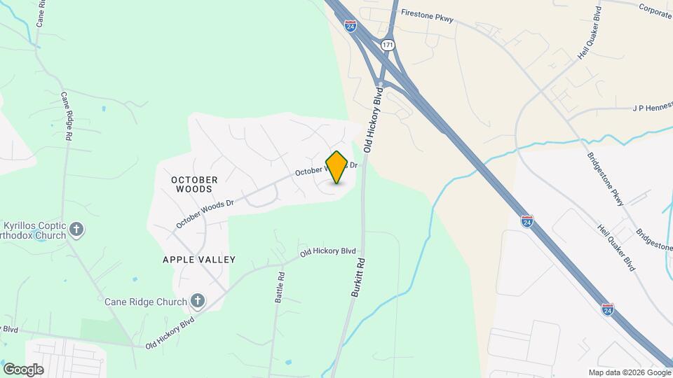 3625 Applewood Ln Map and Location Details