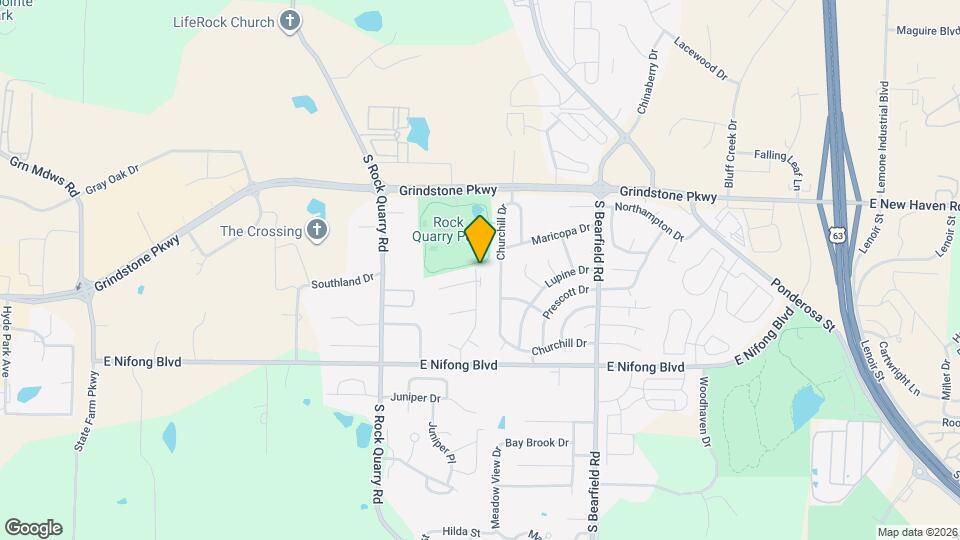 3600 Hermitage Rd Map and Location Details