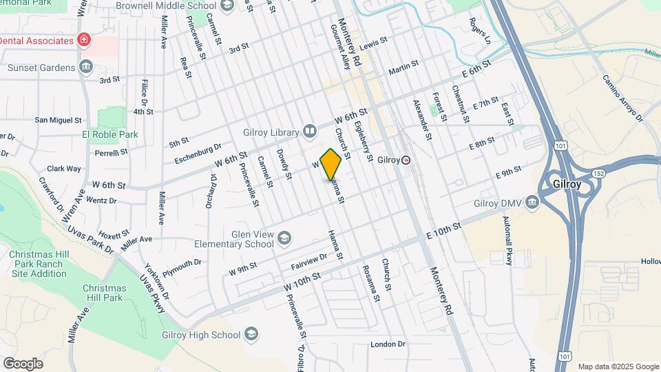 7233 Rosanna Street Mapa y Detalles de la Ubicación
