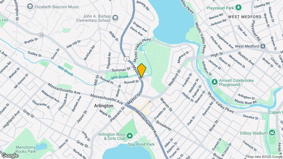 79 Mystic St, Unit 2 Map and Location Details