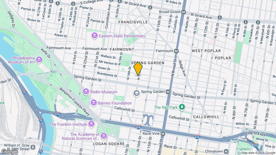 558 N 17th St Map and Location Details