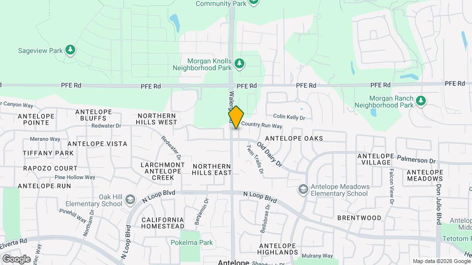 4313 Country Run Way Map and Location Details