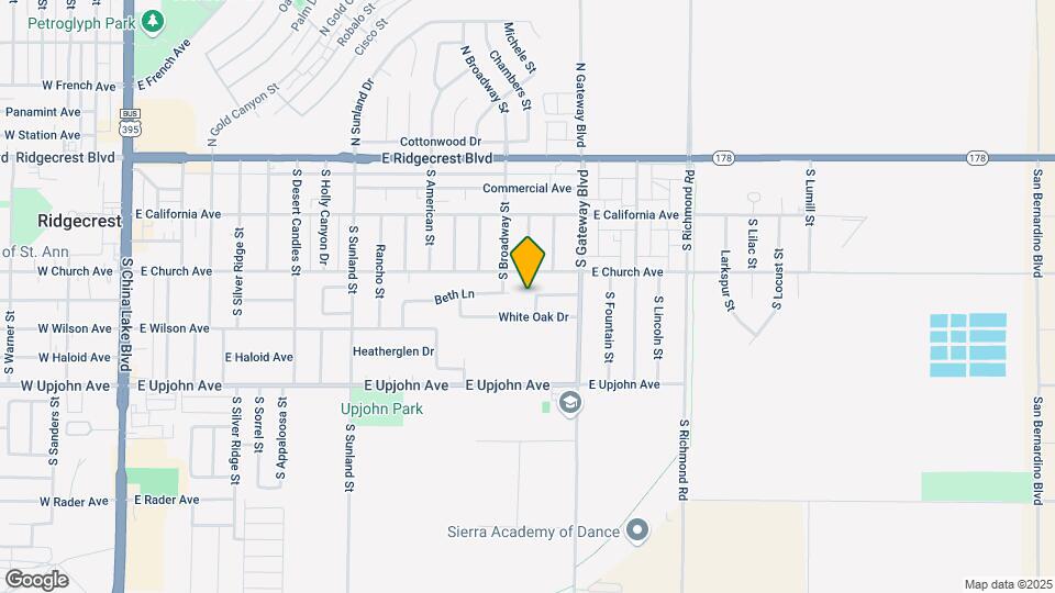 301 S Lupin Ln Map and Location Details