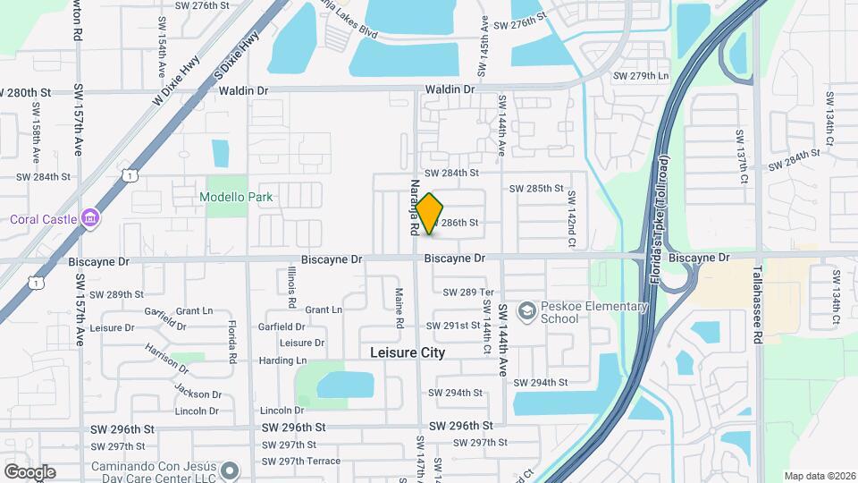 28640 SW 146th Ave Map and Location Details